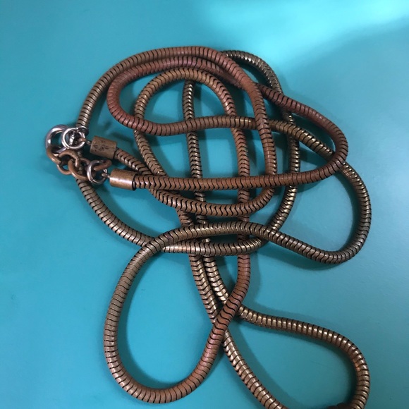 Vintage Majorie Baer SF  Mixed Metal Necklace - Picture 5 of 6